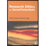 Research Ethics for Social Scientists