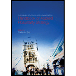 Cornell School of Hotel Administration Handbook of Applied Hospitality Strategy