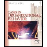 Cases in Organizational Behavior