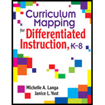 Curriculum Mapping for Differentiated Instruction, K 8