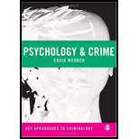 Psychology and Crime