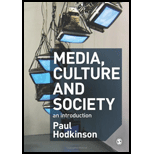 Media, Culture and Society An Introduction