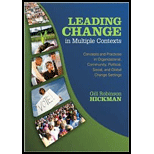 Leading Change in Multiple Contexts