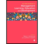 SAGE Handbook of Management Learning, Education and Development