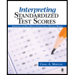 Interpreting Standardized Test Scores