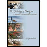 Sociology of Religion  A Substantive and Transdisciplinary Approach