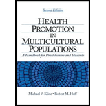 Health Promotion in Multicultural Populations  A Handbook for Practitioners and Students