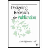 Designing Research for Publication