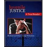 Juvenile Justice  A Text/Reader