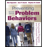 Preventing Problem Behaviors