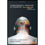 Computational Modeling in Cognition Principles and Practice