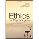 Ethics for Psychologists