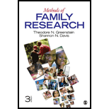 Methods of Family Research