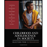 Childhood and Adolescence in Society