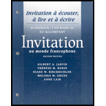 Invitation  Au monde francophone (Workbook / Lab Manual)