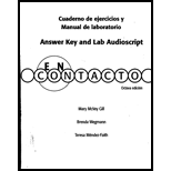 En Contacto 8e Workbook/Lab Manual/Answer Key