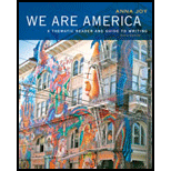 We are America A Thematic Reader and Guide to Writing