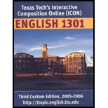 English 1301 (Custom)