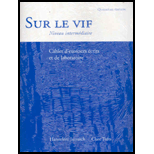 Sur Le Vif Text and Cahier Dexer