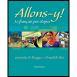 Allons y  Le Francais par etapes / With CD and Password (New)