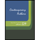 Contemporary Authors New Revision Series