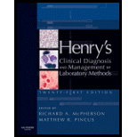 Clinical Diagnosis and Management by Laboratory Methods 21TH Edition 