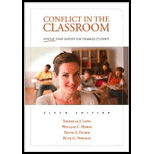 Conflict in the Classroom  Positive Staff Support for Troubled Students