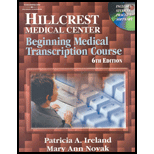 Hillcrest Medical Center   With CD   Package