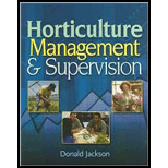 Horticulture Management and Supervision Management Guidelines for Young Supervisors