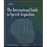 International Guide to Speech Acquisition