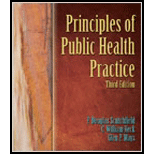 Principles of Public Health Practice