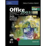 Microsoft Office 2003  Course One,  Introductory Concepts and Techniques Package