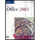 New Perspectives Microsoft Office 2003, First Course Package