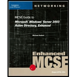 MCSE Guide to Microsoft Windows Server 2003 Active Directory  Package