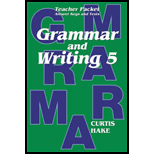 Grammar and Writing 5 Homeschool Kit