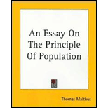 Essay on Principle of Population by Thomas Malthus - ISBN 9781419106446