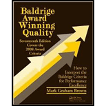 Baldrige Award Winning Quality