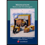 Mediation Skills and Techniques