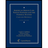 American Indian Law Cases and Materials (Looseleaf)