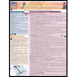 Nursing Terminology by Barcharts - ISBN 9781423208617