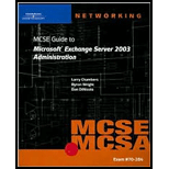 70 284 MCSE Guide to Microsoft Exchange Server 2003 Administration  With 3 CDs