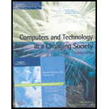 Computers and Technology in a Changing Society   Package