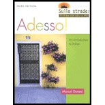 Adesso  An Introduction to Italian  With CD and DVD