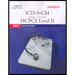 2007 Educational ICD   9   CM Volumes 1, 2 and 3 and HCPCS Level II   Package