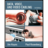 Data, Voice, and Video Cabling