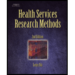 Health Services Research Methods