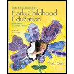 Introduction to Early Childhood Education