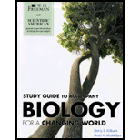 Biology for a Changing World   Study Guide