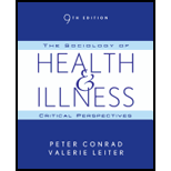 Sociology of Health and Illness