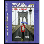 Modeling With Mathematics  Bridge to Algebra 2